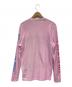 DSQUARED2 (ディースクエアード) SURF CREW L/S T-SHIRT ピンク サイズ:M：6000円