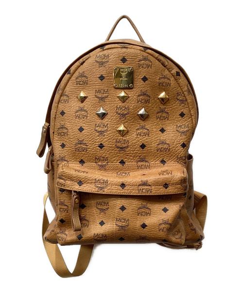 MCM（エムシーエム）MCM (エムシーエム) リュック ブラウンの古着・服飾アイテム