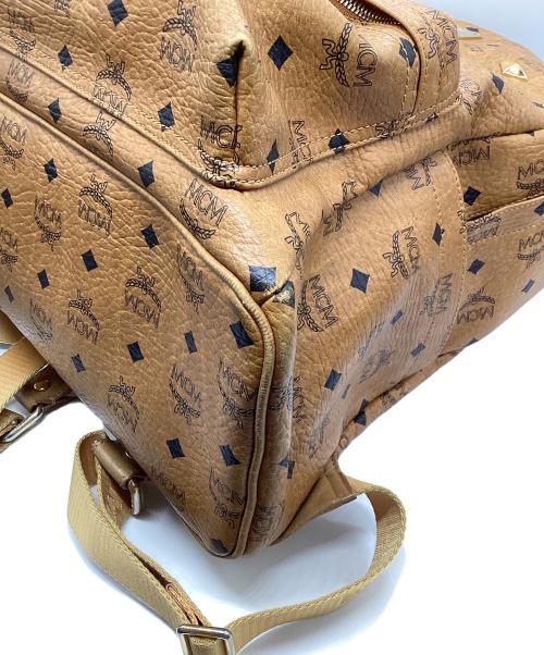 MCM（エムシーエム）MCM (エムシーエム) リュック ブラウンの古着・服飾アイテム