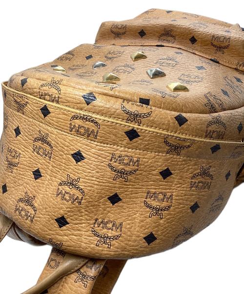 MCM（エムシーエム）MCM (エムシーエム) リュック ブラウンの古着・服飾アイテム