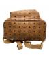 中古・古着 MCM (エムシーエム) リュック ブラウン：21000円