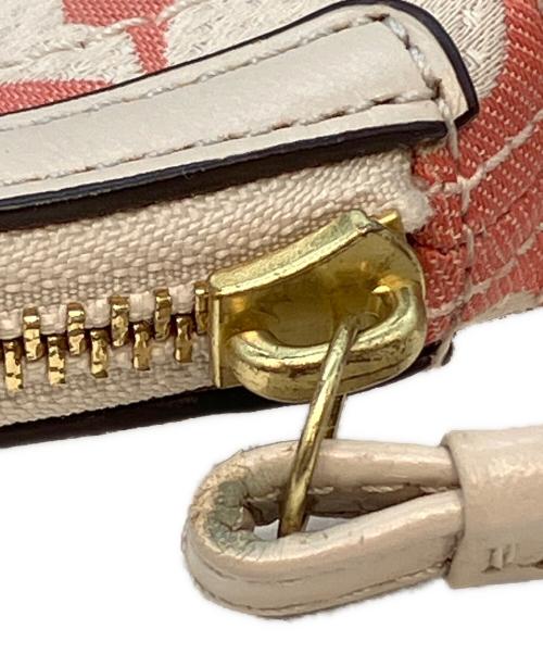 COACH（コーチ）COACH (コーチ) 2WAYバッグ ホワイト×ピンクの古着・服飾アイテム