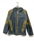 mont-bellモンベル）の古着「トレントフライヤージャケット」｜ネイビー×オリーブ