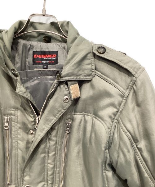 DEGNER（デグナー）DEGNER (デグナー) 中綿ジャケット グリーン サイズ:Mの古着・服飾アイテム