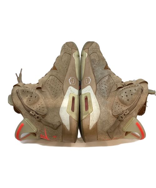 NIKE（ナイキ）NIKE (ナイキ) Travis Scott (トラヴィス スコット) AIR JORDAN 6 RETRO ベージュ サイズ:29cmの古着・服飾アイテム