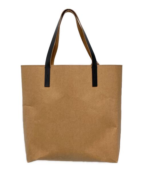 MARNI（マルニ）MARNI (マルニ) バイカラートートバッグ ホワイト×ブラウンの古着・服飾アイテム