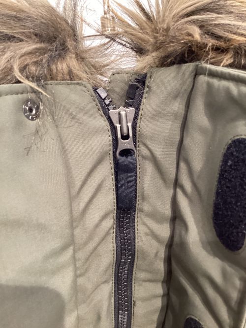 THE NORTH FACE（ザ ノース フェイス）THE NORTH FACE (ザ ノース フェイス) アンタークティカパーカ カーキ×ブラック サイズ:Mの古着・服飾アイテム