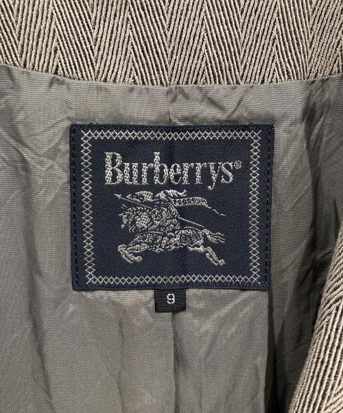 Burberry's（バーバリー）Burberry's (バーバリーズ) テーラードジャケット グレー サイズ:9の古着・服飾アイテム