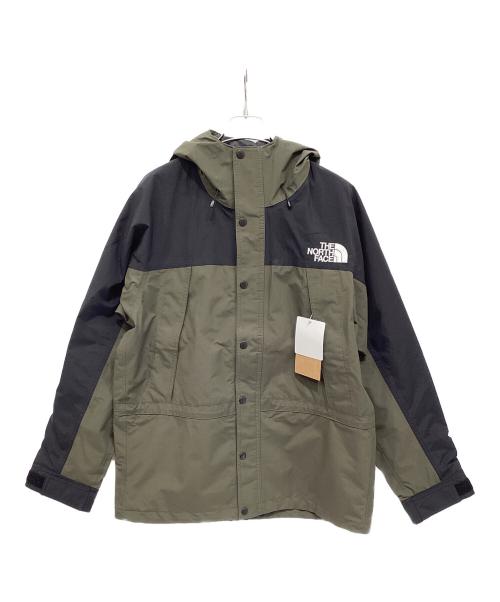 THE NORTH FACE（ザ ノース フェイス）THE NORTH FACE (ザ ノース フェイス) マウンテンライトジャケット オリーブ×ブラック サイズ:Lの古着・服飾アイテム