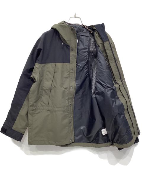 THE NORTH FACE（ザ ノース フェイス）THE NORTH FACE (ザ ノース フェイス) マウンテンライトジャケット オリーブ×ブラック サイズ:Lの古着・服飾アイテム