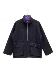 Paul Smith JEANS（ポールスミス ジーンズ）の古着「ハーフジップシャツ」｜ブラック