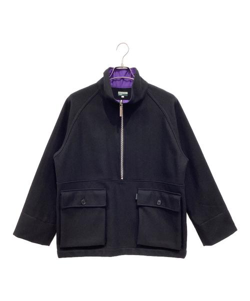 Paul Smith JEANS（ポールスミス ジーンズ）Paul Smith JEANS (ポールスミス ジーンズ) ハーフジップシャツ ブラック サイズ:Lの古着・服飾アイテム