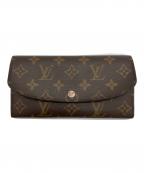 LOUIS VUITTONルイ ヴィトン）の古着「長財布」｜ブラウン×ピンク