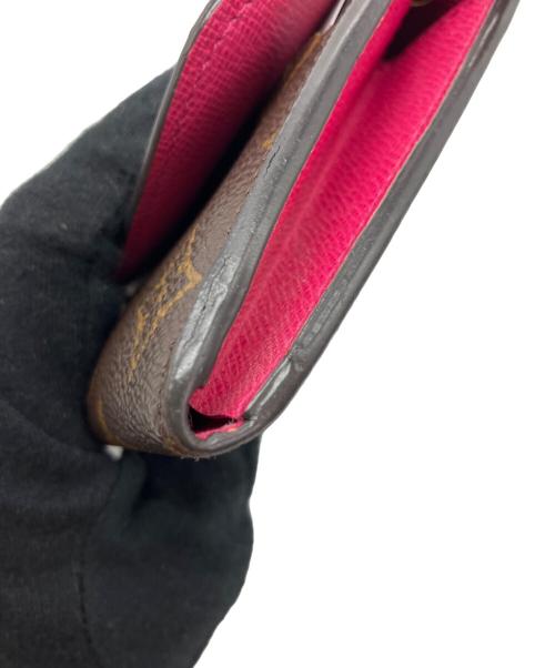 LOUIS VUITTON（ルイ ヴィトン）LOUIS VUITTON (ルイ ヴィトン) 長財布 ブラウン×ピンクの古着・服飾アイテム