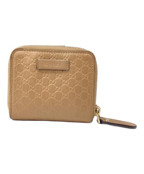GUCCI（グッチ）GUCCI (グッチ) 2つ折り財布 ベージュの古着・服飾アイテム