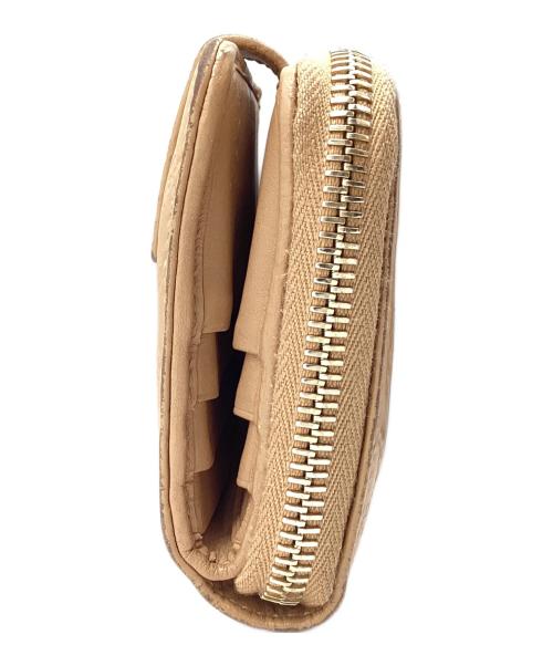 GUCCI（グッチ）GUCCI (グッチ) 2つ折り財布 ベージュの古着・服飾アイテム