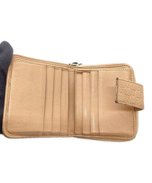 GUCCI（グッチ）GUCCI (グッチ) 2つ折り財布 ベージュの古着・服飾アイテム