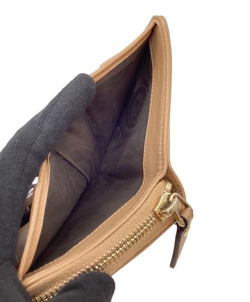 GUCCI（グッチ）GUCCI (グッチ) 2つ折り財布 ベージュの古着・服飾アイテム