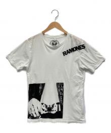 Hysteric Glamour×RAMONES（ヒステリックグラマー×ラモーンズ）の古着「半袖Tシャツ」｜ホワイト