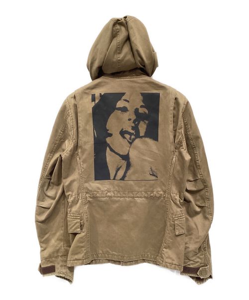 Hysteric Glamour（ヒステリックグラマー）Hysteric Glamour (ヒステリックグラマー) ミリタリージャケット ブラウン サイズ:Mの古着・服飾アイテム