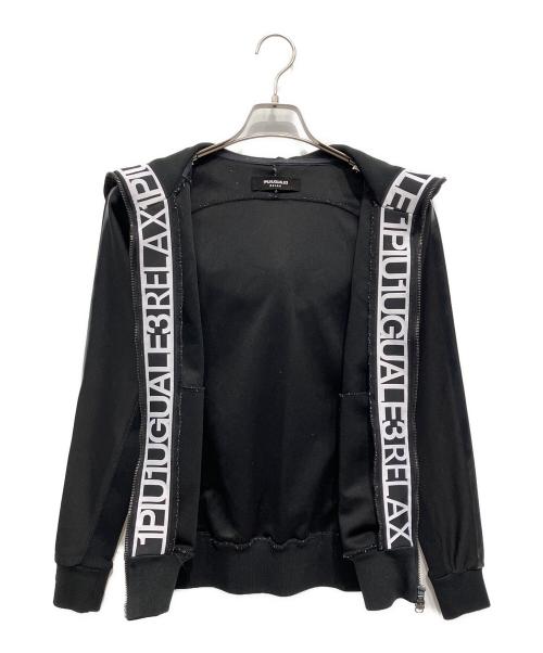 1PIU1UGUALE3 RELAX（ウノピゥウノウグァーレトレ リラックス）1PIU1UGUALE3 RELAX (ウノピゥウノウグァーレトレ リラックス) トラックジャケット ブラック サイズ:Sの古着・服飾アイテム