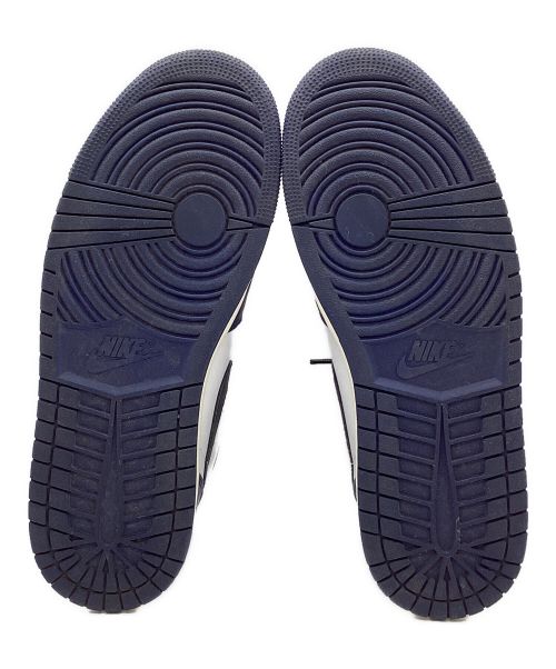 NIKE（ナイキ）NIKE (ナイキ) AIR JORDAN 1 RETRO HIGH OG Midnight Navy ネイビー サイズ:27.5の古着・服飾アイテム