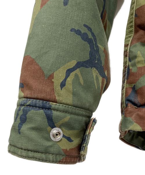 THE NORTHFACE PURPLELABEL（ザ・ノースフェイス パープルレーベル）THE NORTHFACE PURPLELABEL (ザ・ノースフェイス パープルレーベル) Camouflage Short Down Parka グリーン サイズ:Lの古着・服飾アイテム