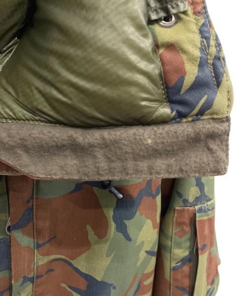 THE NORTHFACE PURPLELABEL（ザ・ノースフェイス パープルレーベル）THE NORTHFACE PURPLELABEL (ザ・ノースフェイス パープルレーベル) Camouflage Short Down Parka グリーン サイズ:Lの古着・服飾アイテム