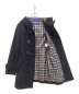 BURBERRY BLUE LABEL (バーバリーブルーレーベル) ダッフルコート ブラック サイズ:M：13000円