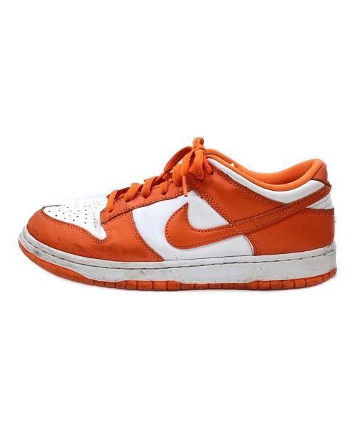 NIKE（ナイキ）NIKE (ナイキ) DUNK LOW SP SYRACUSE オレンジ×ホワイト サイズ:27の古着・服飾アイテム
