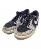 NIKEナイキ）の古着「AIR JORDAN1 RETRO LOW OG」｜グレー×ブラック