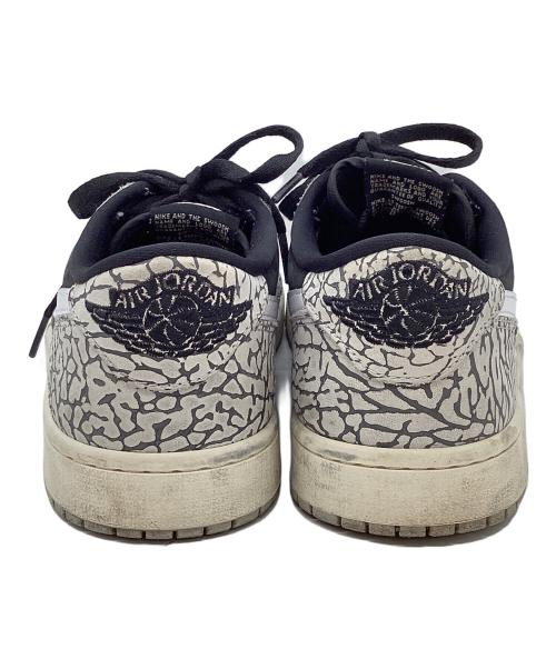 NIKE（ナイキ）NIKE (ナイキ) AIR JORDAN1 RETRO LOW OG グレー×ブラック サイズ:27.5cmの古着・服飾アイテム