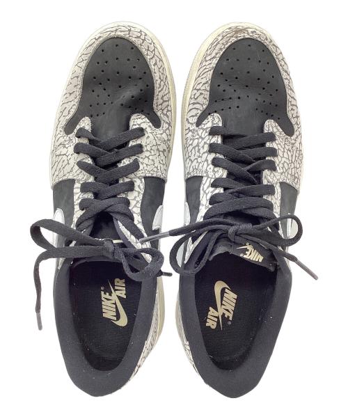NIKE（ナイキ）NIKE (ナイキ) AIR JORDAN1 RETRO LOW OG グレー×ブラック サイズ:27.5cmの古着・服飾アイテム