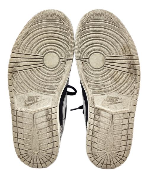 NIKE（ナイキ）NIKE (ナイキ) AIR JORDAN1 RETRO LOW OG グレー×ブラック サイズ:27.5cmの古着・服飾アイテム