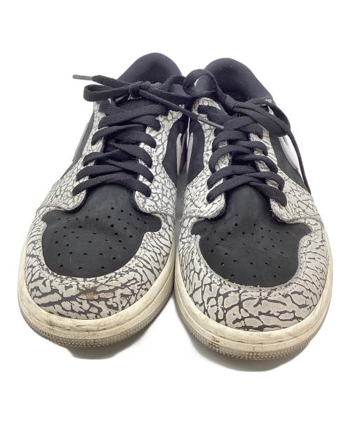 NIKE（ナイキ）NIKE (ナイキ) AIR JORDAN1 RETRO LOW OG グレー×ブラック サイズ:27.5cmの古着・服飾アイテム