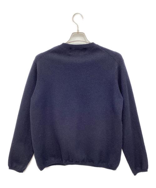 walenode（ウェルノード）walenode (ウェルノード) クルーネックニット ネイビー サイズ:Sの古着・服飾アイテム