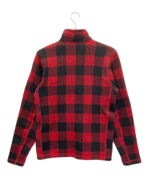 THE NORTH FACE（ザ ノース フェイス）THE NORTH FACE (ザ ノース フェイス) フリースジャケット レッド×ブラック サイズ:Sの古着・服飾アイテム