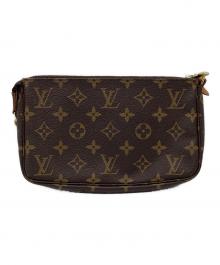 LOUIS VUITTON（ルイ ヴィトン）の古着「ポシェット・アクセソワール ショルダーポーチ」｜ブラウン