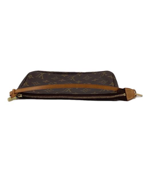 LOUIS VUITTON（ルイ ヴィトン）LOUIS VUITTON (ルイ ヴィトン) ポシェット・アクセソワール ショルダーポーチ ブラウンの古着・服飾アイテム