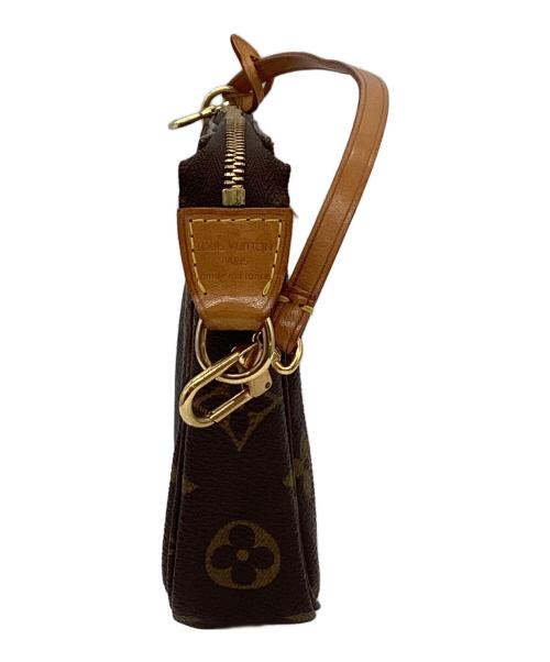 LOUIS VUITTON（ルイ ヴィトン）LOUIS VUITTON (ルイ ヴィトン) ポシェット・アクセソワール ショルダーポーチ ブラウンの古着・服飾アイテム