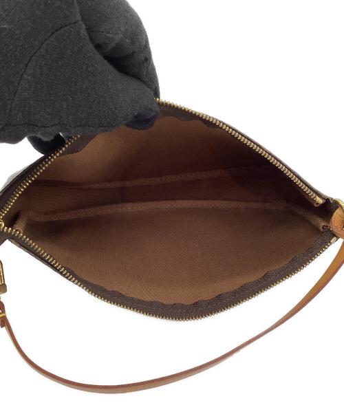 LOUIS VUITTON（ルイ ヴィトン）LOUIS VUITTON (ルイ ヴィトン) ポシェット・アクセソワール ショルダーポーチ ブラウンの古着・服飾アイテム