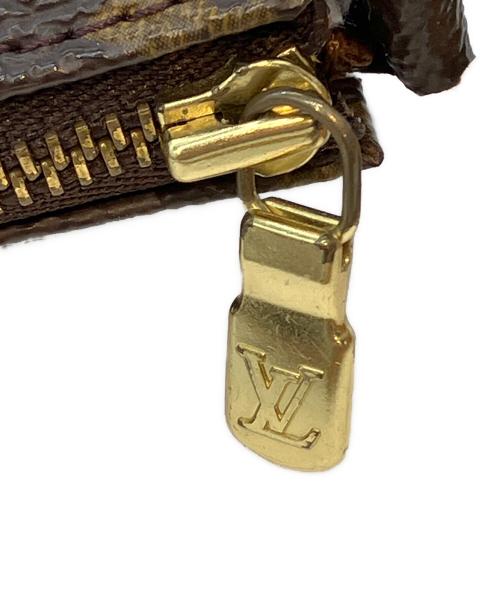 LOUIS VUITTON（ルイ ヴィトン）LOUIS VUITTON (ルイ ヴィトン) ポシェット・アクセソワール ショルダーポーチ ブラウンの古着・服飾アイテム