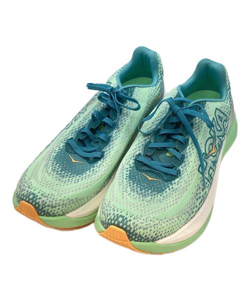 HOKAONEONE（ホカオネオネ）HOKAONEONE (ホカオネオネ) MACH X グリーン×ホワイト サイズ:28.5cmの古着・服飾アイテム