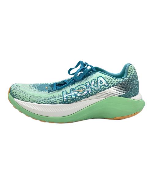 HOKAONEONE（ホカオネオネ）HOKAONEONE (ホカオネオネ) MACH X グリーン×ホワイト サイズ:28.5cmの古着・服飾アイテム