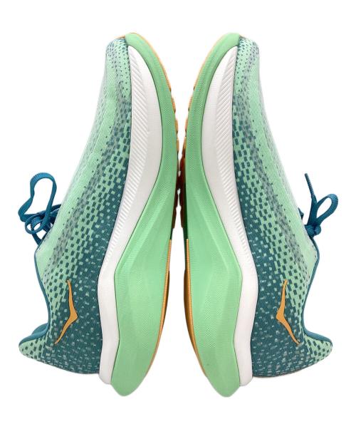 HOKAONEONE（ホカオネオネ）HOKAONEONE (ホカオネオネ) MACH X グリーン×ホワイト サイズ:28.5cmの古着・服飾アイテム