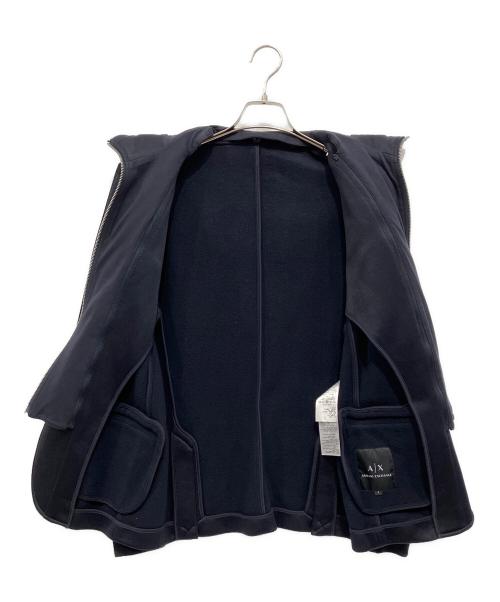 ARMANI EXCHANGE（アルマーニ エクスチェンジ）ARMANI EXCHANGE (アルマーニ エクスチェンジ) ジャージージャケット ネイビー サイズ:Sの古着・服飾アイテム