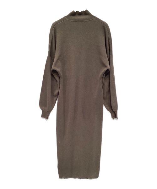 RIM.ARK（リムアーク）RIM.ARK (リムアーク) I line knit dress ブラウン サイズ:Mの古着・服飾アイテム
