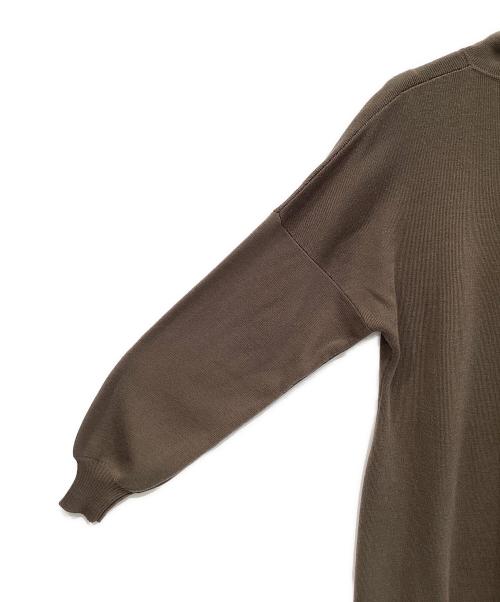 RIM.ARK（リムアーク）RIM.ARK (リムアーク) I line knit dress ブラウン サイズ:Mの古着・服飾アイテム