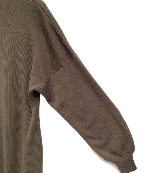 RIM.ARK（リムアーク）RIM.ARK (リムアーク) I line knit dress ブラウン サイズ:Mの古着・服飾アイテム