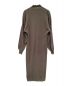RIM.ARK (リムアーク) I line knit dress ブラウン サイズ:M：9000円